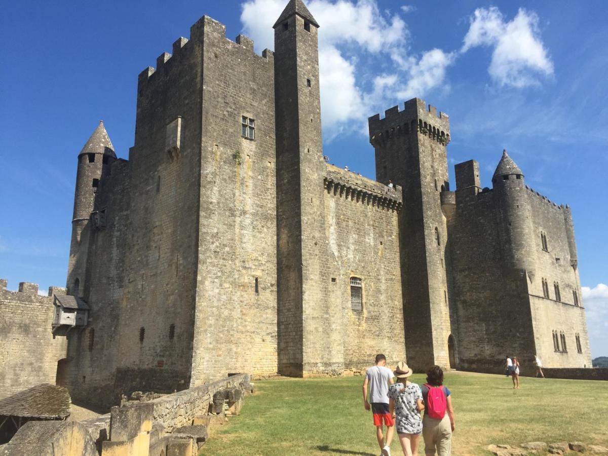 Au Coeur De Beynac, Superbe Maison Du 14Eme Siecle Avec Jardin Panoramique Exterior foto
