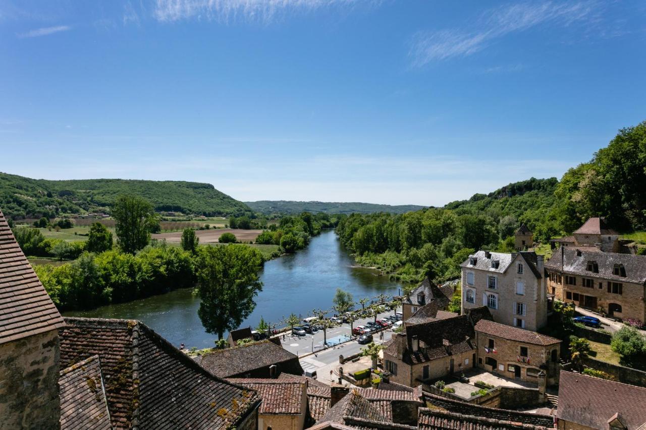 Au Coeur De Beynac, Superbe Maison Du 14Eme Siecle Avec Jardin Panoramique Exterior foto